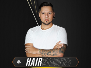 hair strokes